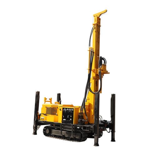 Геотехническая буровая установка - HQZ450L - Shandong Hengwang Group Co., Ltd. - для геотермического бурения / для скважин / гусеничная