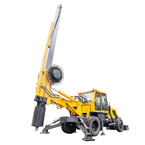 Геотехническая буровая установка - HWF-20M - Shandong Hengwang Group Co., Ltd. - многофункциональная / для геотермического бурения / на колесах