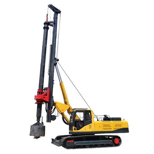 Геотехническая буровая установка - HWYDR350 - Shandong Hengwang Group Co., Ltd. - для фундаментных свай / гусеничная / поворотная