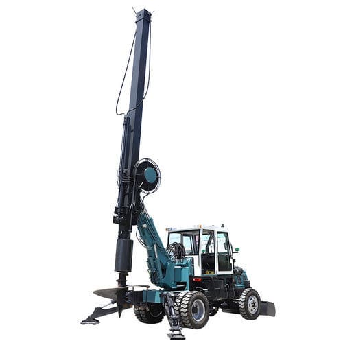 Колесная буровая установка - HWDR150D - Shandong Hengwang Group Co., Ltd. - для зондажа / для фундаментных свай / поворотная