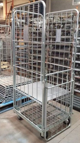 Многоцелевой контейнер на колесиках - AS800MD - Grupo Carmelo - 4 стенки / из металла