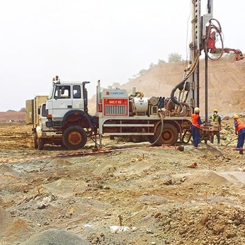 Буровая установка на грузовике - GEO-T 15 - Comacchio - поворотная