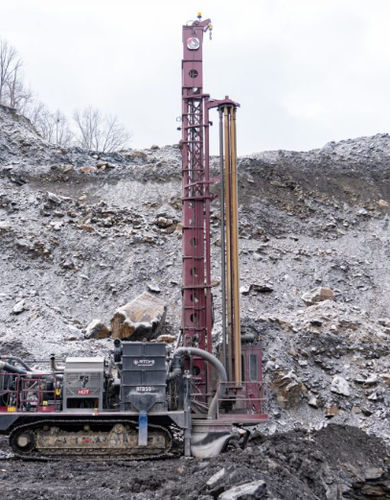 Поворотная буровая установка - RTD55 C - RTDrill - CUMMINS