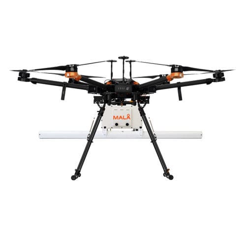 Георадар для обнаружения сети - GeoDrone 80 - Mala
