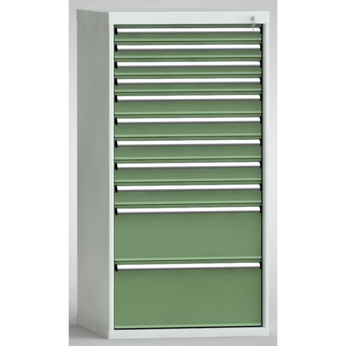 Шкаф для хранения - SGB1450-11-001 - KLW LUTZ - напольный / с несколькими ящиками / из металла