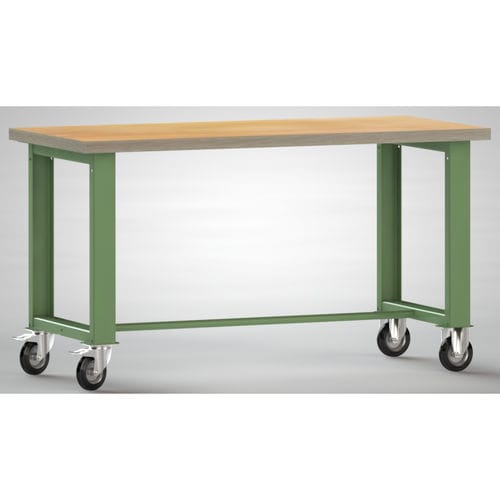 Верстак из бука - WS885N-1500M40-X7000 - KLW LUTZ - для цеха / мобильный / демонтируемый