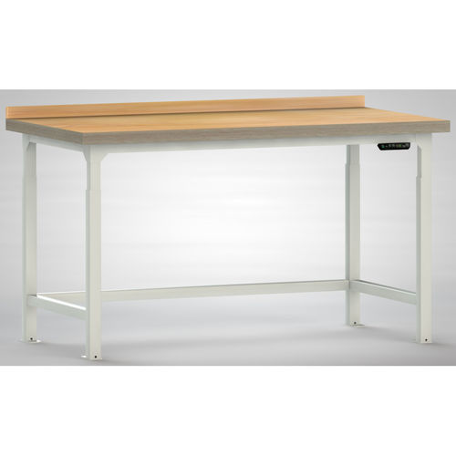 Верстак из бука - WPJL01-15M45-X3D01 - KLW LUTZ - цельносварной / с регулируемой высотой / электрический