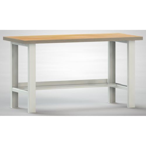 Верстак из бука - WS503N-1500M40-X1580 - KLW LUTZ - для цеха / промышленный / модульный