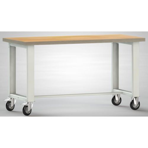 Верстак из бука - WS885N-1500M40-X7000 - KLW LUTZ - мобильный / демонтируемый / для высоких нагрузок