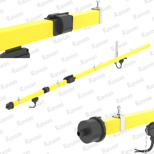 Токоподводящий рельс из меди - Rvn-Q - RAVON CRANE EQUIPMENT - закрытый / IP23 / прочный