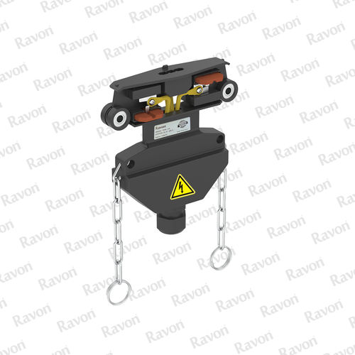 Соединитель для источника электропитания - Rvn-Q 107 - RAVON CRANE EQUIPMENT - для больших токов / из меди / для промышленности