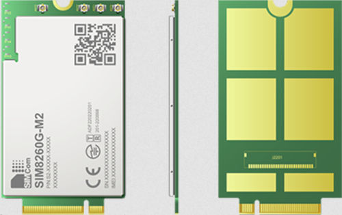 Беспроводной модуль 5G - SIM8260G-M2 - SIMCom Wireless Solutions Ltd. - для передачи данных / USB / PCIe