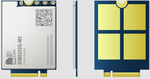 Беспроводной модуль 5G - SIM8202X-M2 series - SIMCom Wireless Solutions Ltd. - для передачи данных / GNSS / PCIe