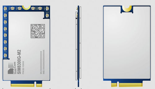 Беспроводной модуль 5G - SIM8300G-M2 - SIMCom Wireless Solutions Ltd. - USB / для передачи данных / PCIe