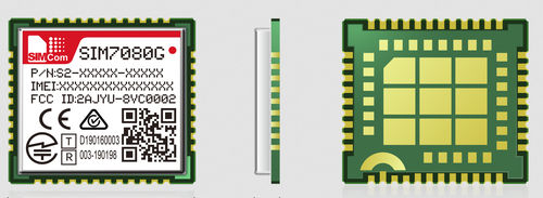 Беспроводной модуль LTE - SIM7080G - SIMCom Wireless Solutions Ltd. - USB / для передачи данных