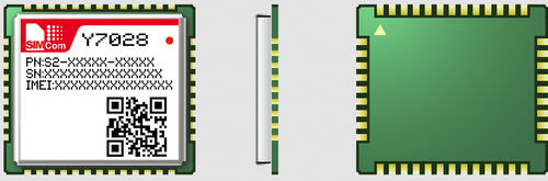 Беспроводной модуль для передачи данных - Y7028 - SIMCom Wireless Solutions Ltd. - GSM