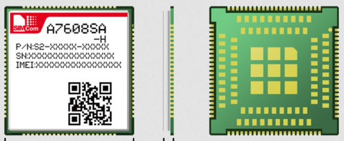 Беспроводной модуль 4G - A7608SA-H - SIMCom Wireless Solutions Ltd. - USB / LTE / 3G