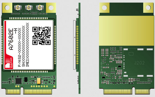 Беспроводной модуль 4G - A7602E-H-PCIEA - SIMCom Wireless Solutions Ltd. - USB / LTE / PCIe