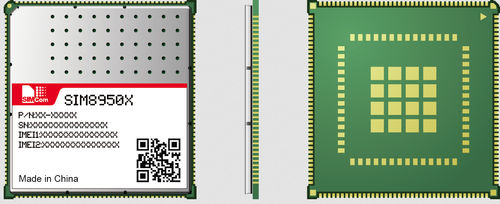 Беспроводной модуль LTE - SIM8950X  - SIMCom Wireless Solutions Ltd. - USB / для передачи данных / GNSS