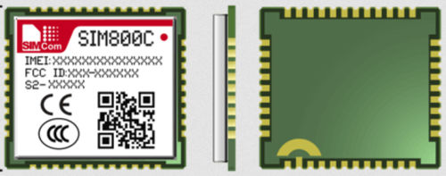 Встроенный беспроводной модуль - SIM800C - SIMCom Wireless Solutions Ltd. - для передачи данных / GSM / GPRS