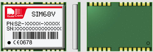 Модуль GNSS с активной антенной - SIM68V - SIMCom Wireless Solutions Ltd. - GPS / GLONASS / GALILEO