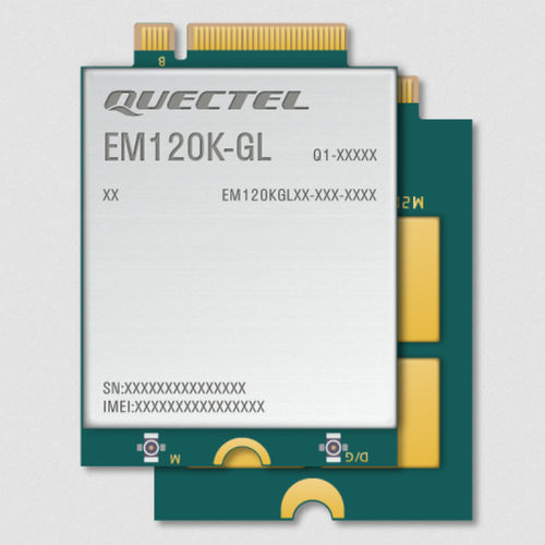 Беспроводной модуль LTE - EM120K-GL - Quectel - USB / встроенный / для передачи данных