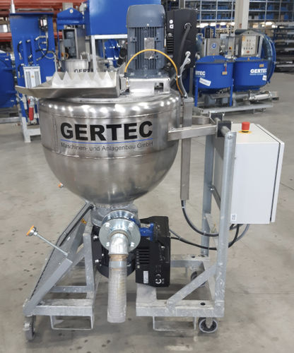 Мешалка импульсного действия - CIM-100-E - GERTEC - динамическая / вертикальная / мобильная
