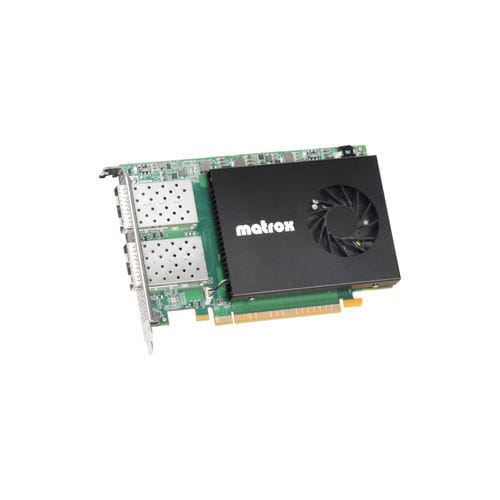 Сетевая плата IP - X.mio5 Q25 - Matrox Video - Ethernet на 10 гигабайт / многоканальная