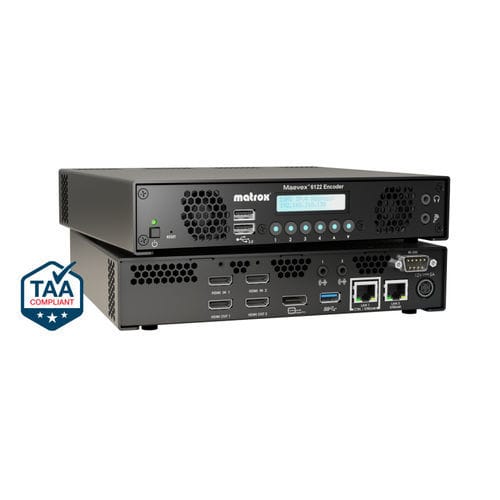 Декодер энкодер - Maevex 6122 - Matrox Video - аудио / видео / Ethernet