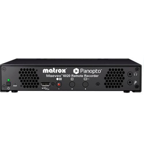 Регистратор видео - Maevex 6020 - Matrox Video - времени / для сети / для монтажа в стойку