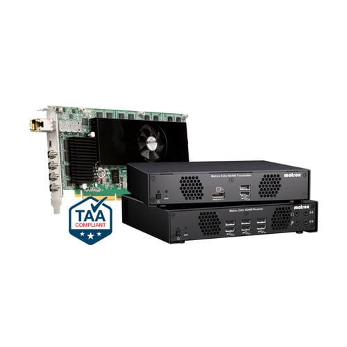 Удлинитель Ethernet - Extio N3408 - Matrox Video - для сети / USB / KVM