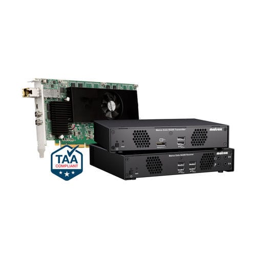 Удлинитель Ethernet - Extio N3208 - Matrox Video - для сети / USB / KVM