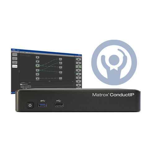 Программное обеспечение для управления - ConductIP - Matrox Video - для сети / аудио / режим реального времени