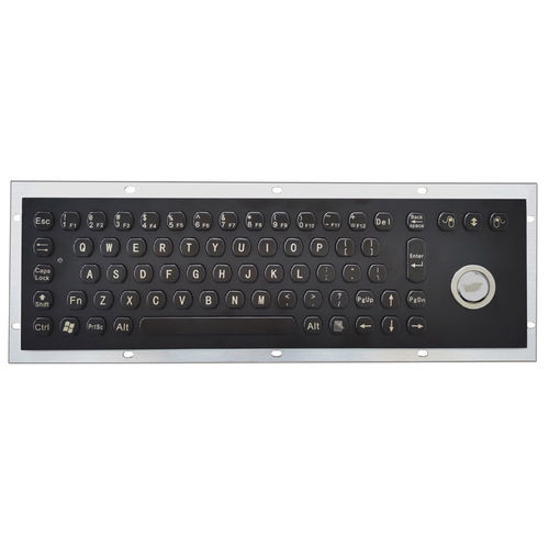 Встраиваемая клавиатура - KH-K68-370B - Kehang Technology - угольный контакт / 3 клавиши мыши / с клавишей Fn