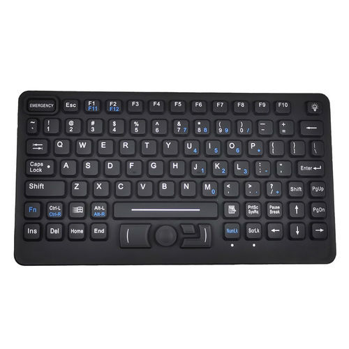 Встраиваемая клавиатура - KH-SK86-282PM - Kehang Technology - угольный контакт / 86 клавиш / 2 клавиши мыши