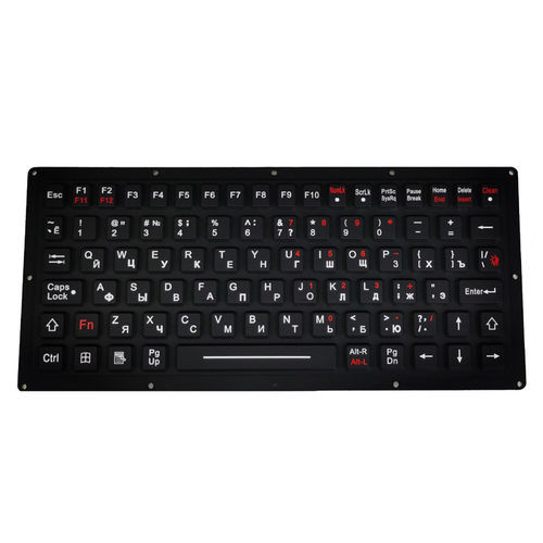 Встраиваемая клавиатура - KH-SK83-270 - Kehang Technology - угольный контакт / 83 клавиши / с клавишей Fn