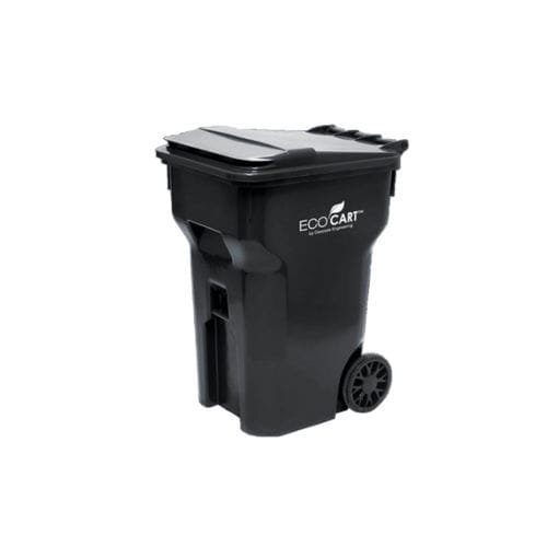 Мусорный контейнер из пластика - ECOCART® - CADSCADE CART SOLUTIONS - с вертикальной загрузкой / для переработки / 2-колесный