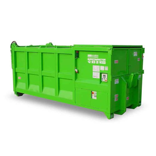 Уплотнитель картонных отходов - SCS - Locatelli Eurocontainers - бумага / дерево / подвижный