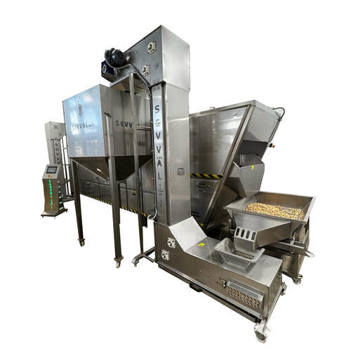 Обжарочный аппарат для миндаля - SVL250 - SEVVALUSA Nut Processing and Packaging Solutions - для арахиса / для нута / непрерывного действия