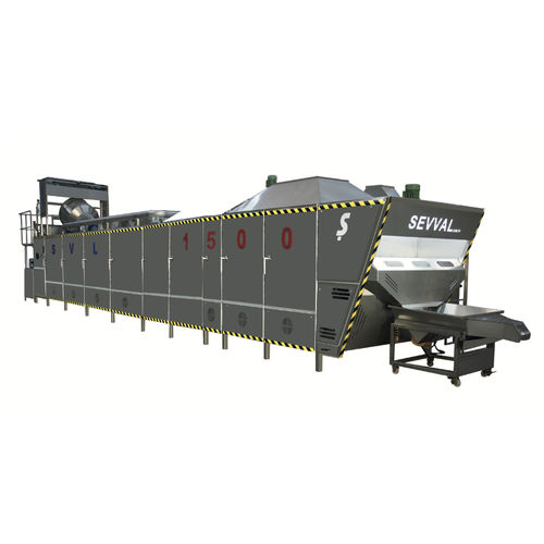 Обжарочный аппарат для семян - SVL15000 - SEVVALUSA Nut Processing and Packaging Solutions - для арахиса / для миндаля / для нута