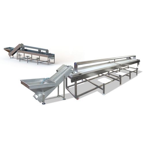 Ленточный конвейер - SB series - SEVVALUSA Nut Processing and Packaging Solutions - горизонтальный / с электродвигателем / для сыпучих веществ