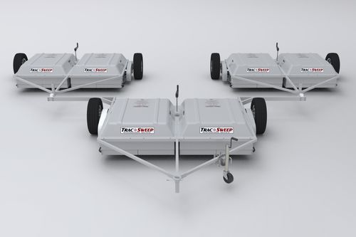Подметальная машина для аэродрома - TracSweep® FBR-22 - FOD - на грузовике / без двигателя / компактная