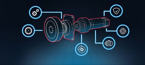 Unité d'entraînement для AGV - ROKIT Motor - Bosch Rexroth Components for Mobile Robotics