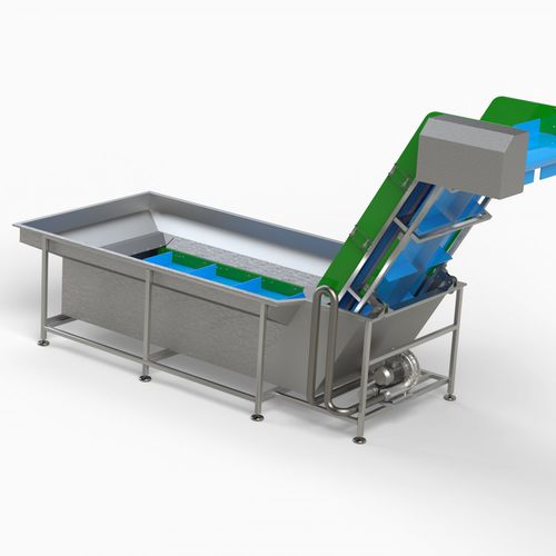 Резервуар буфер - HIDRONER AQUACULTUR EQUIPMENTS - для мойки / конвейер / из нержавеющей стали