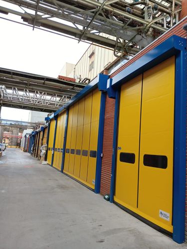 Рулонный ворота - PUERTAS SECADES - с системой самовосстановления / быстрый