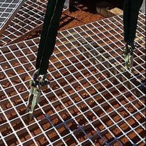 Крюк для подъема - Grid Mesh Lifters - с проушиной / для погрузно-разгрузочных работ / для решетки