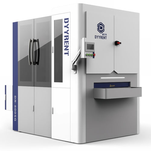 Станок для удаления заусенцев углового стеллажа - DRG-800 - Dyyrent Machine - с валиковой щеткой / ленточный / с абразивной лентой