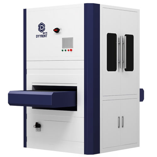 Станок для удаления заусенцев углового стеллажа - DRS-600 - Dyyrent Machine - с валиковой щеткой / с абразивной лентой / с диском