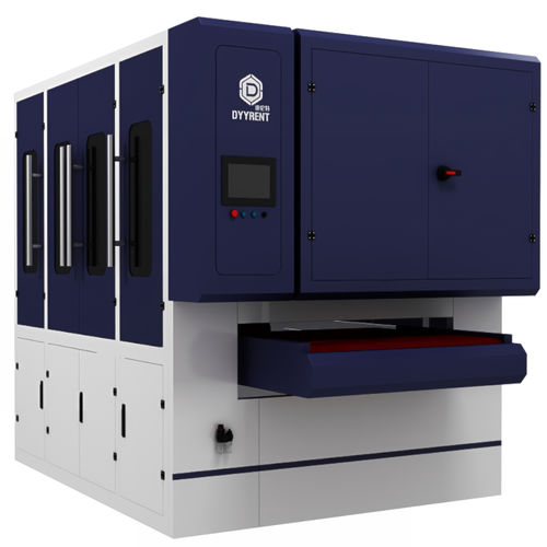 Станок для удаления заусенцев углового стеллажа - DRP-800 - Dyyrent Machine - с валиковой щеткой / с абразивной лентой / с диском