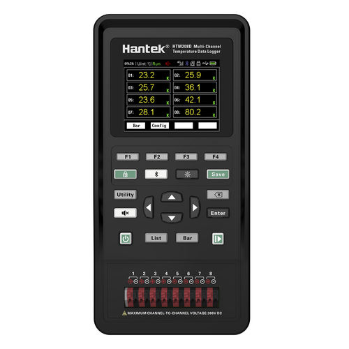 Многоканальный термометр - HTM200 Series - QingDao Hantek Electronic Co., Ltd. - с термопарой / цифровой / °C